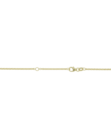 9CT Y/G ADJ.TRA 2.00mm/45-50cm